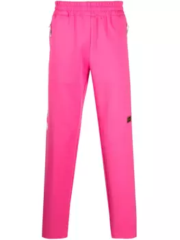 Advisory Board Crystals спортивные брюки прямого кроя с нашивкой-логотипом, розовый