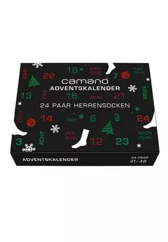 Адвент-календарь ADVENT CALENDAR BOX CA-SOFT 24 PAIRS camano, цвет multi-coloured