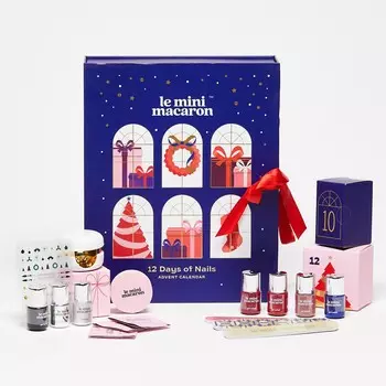 Адвент-календарь Le Mini Macaron 12 Days Of Nails, 12 предметов