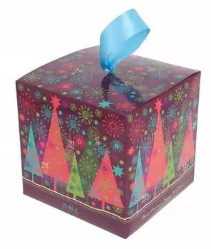 Адвент-календарь макияжа с набором косметики Zmile