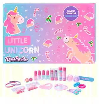 Адвент-календарь, набор для макияжа, 25 шт. Martinelia, Little Unicorn