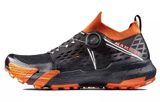 Aenergy TR Кроссовки мужские низкие черные/оранжевые Mammut