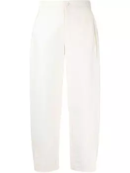 AERON брюки с разрезами, нейтральный цвет