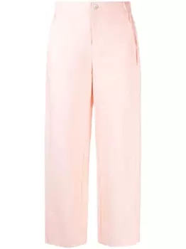 AERON брюки с разрезами, розовый