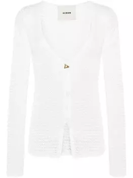 AERON кардиган рыхлой вязки, белый