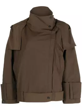 AERON куртка Linden с капюшоном, коричневый