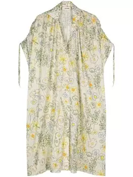 AERON платье-кафтан Zeiss длины миди, нейтральный цвет