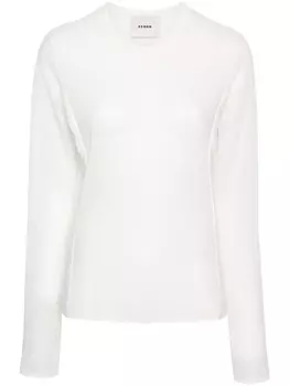 AERON полупрозрачный джемпер Minnow, белый