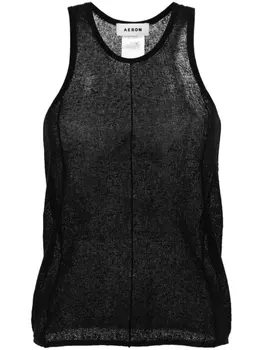 AERON полупрозрачный топ Kismet, черный