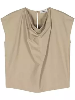 AERON поплиновый топ Bailey, зеленый