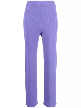 AERON прямые брюки в рубчик, фиолетовый