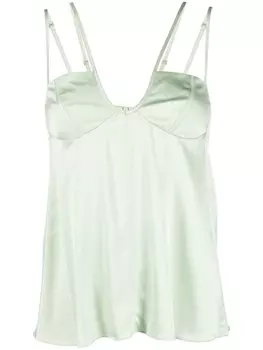 AERON топ на бретелях Cornel, зеленый