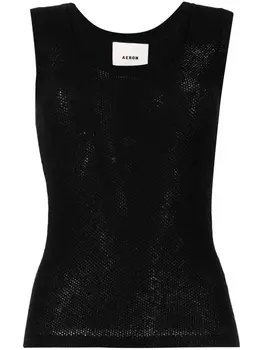 AERON трикотажный топ Moment, черный