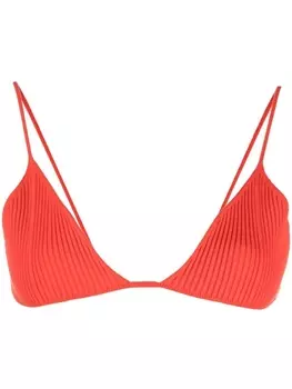 AERON трикотажный топ с треугольными чашками, красный