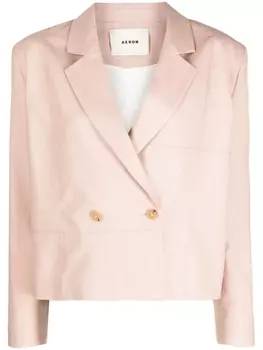 AERON укороченный блейзер Ceecee, розовый