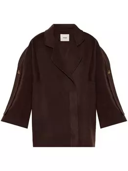 AERON жакет Solitaire из смесового шелка, коричневый