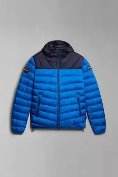 Aerons зимняя стеганая куртка с капюшоном Napapijri, синий