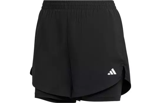 AEROREADY Повседневные шорты женские черные Adidas