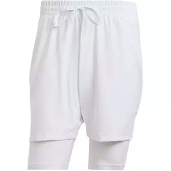AEROREADY Теннисные шорты мужские белые Adidas, белый