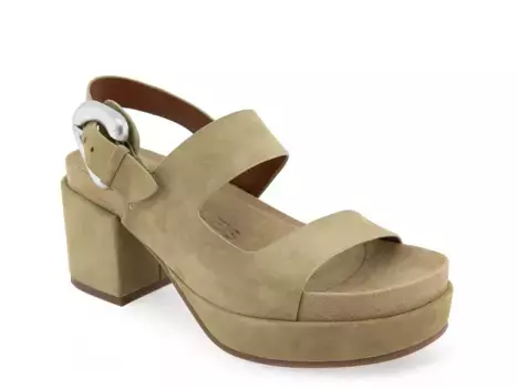Aerosoles Clarkson Sandal, Olive Suede