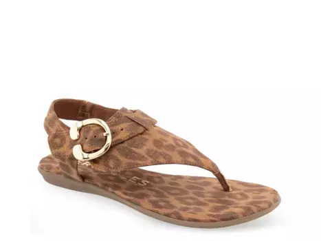 Aerosoles Isa Sandal, коричневый леопардовый принт, синтетика
