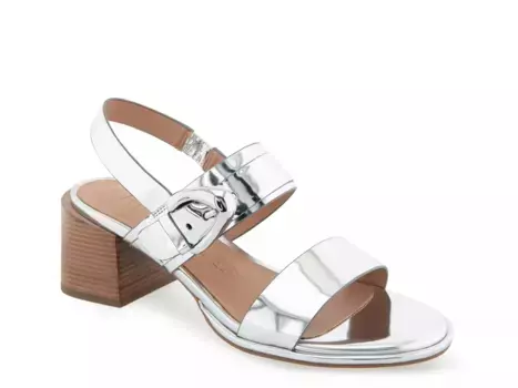 Aerosoles Nova Sandal, серебристый синтетический