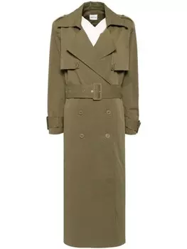AEXAE пальто-тренчкот, зеленый