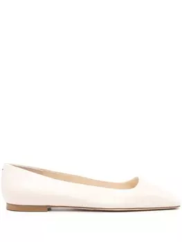 Aeyde кожаные балетки Matti, нейтральный цвет