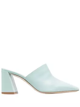 Aeyde мюли на блочном каблуке, синий