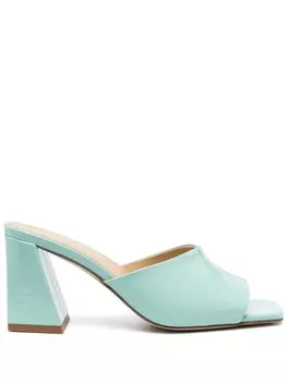 Aeyde мюли с открытым носком, зеленый