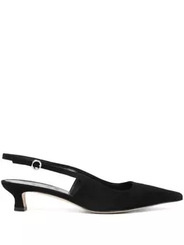 Aeyde туфли Catrina 35 с ремешком на пятке, черный