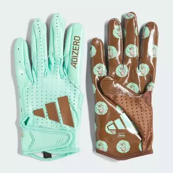 AF1874 Перчатки Adizero 14 Snack Attack с мятной крошкой Adidas, цвет Multicolor/Mint