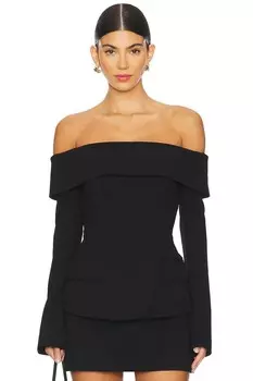 Афина топ Rebecca Vallance, черный