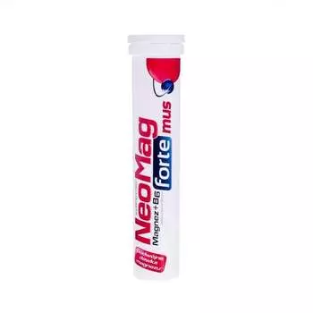 Aflofarm, Неомаг Форте Магний + В6, 20 шипучих таблеток