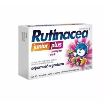 Aflofarm Rutinacea Junior Plus Поддержка иммунной системы 20 таблеток