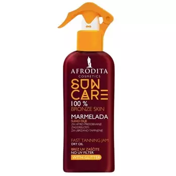 Afrodita, Sun Care Bronze Skin, спрей с сухим маслом, 150 мл