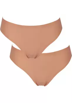 After Eden String "UNLIMITED" (2 шт.), бесшовные, один размер, цвет Bright Peach