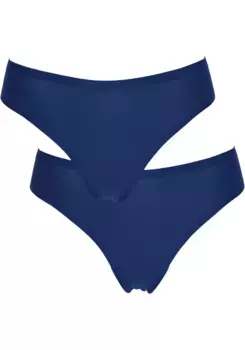 After Eden String "UNLIMITED" (2 шт.), бесшовные, один размер, синий