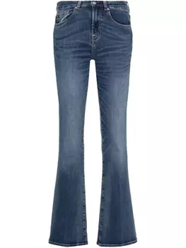 AG Jeans джинсы bootcut средней посадки, синий