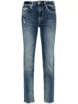 AG Jeans джинсы скинни средней посадки, синий