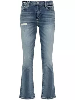 AG Jeans укороченные джинсы Jodi с высокой посадкой, синий