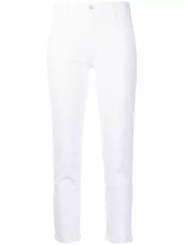 AG Jeans укороченные джинсы скинни, белый