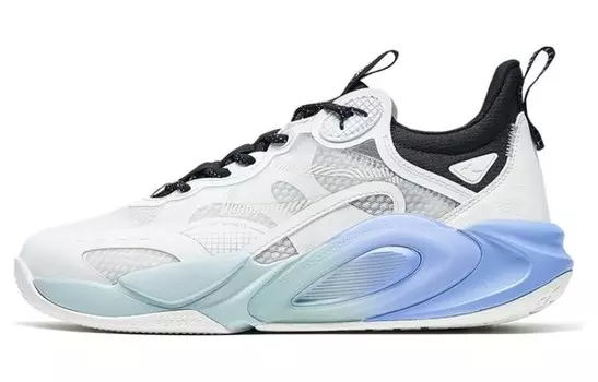 AG LVL UP 1 Кроссовки для мужчин с низким верхом Sail Белый/черный/настояще-серый Xtep