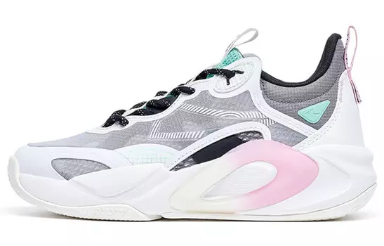 AG LVL UP 1 Женские туфли Lifestyle с низким верхом Sail White/smoky Grey Xtep