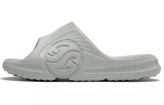 AG Тапочки Шлепанцы мужские серый/зеленый 361°