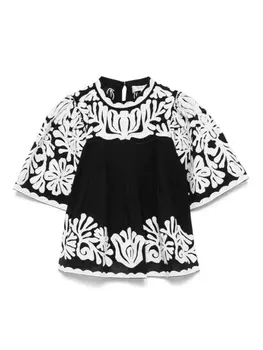 Агатовый топ Sea, черный