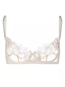 Agent Provocateur кружевной бюстгальтер Lindie, нейтральный цвет