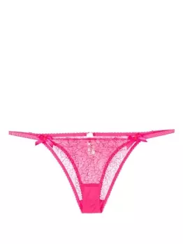 Agent Provocateur кружевные трусы-брифы Lorna, розовый