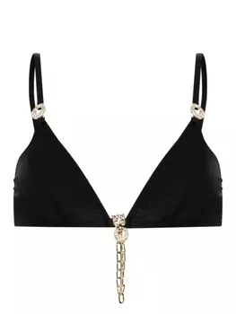 Agent Provocateur лиф бикини Haislee с треугольными чашками, черный