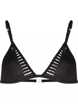 Agent Provocateur лиф бикини Sofi с треугольными чашками, черный